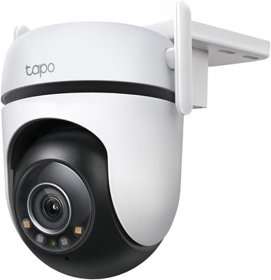 TP-Link Tapo 2K QHD Outdoor Pan/Tilt Wi-Fi Security Camera, 360° View (C520WS)