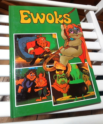 EWOKS by Lucasfilm Ltd. 1987 Star Wars seltenes Kinderbuch 125 Seiten SEHR GUT