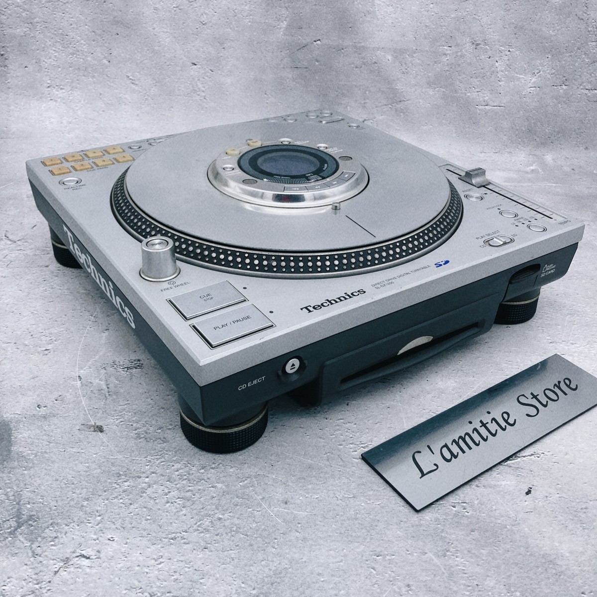 Technics SL-DZ1200 Silver Direct Drive DJ Turntable Digital Player