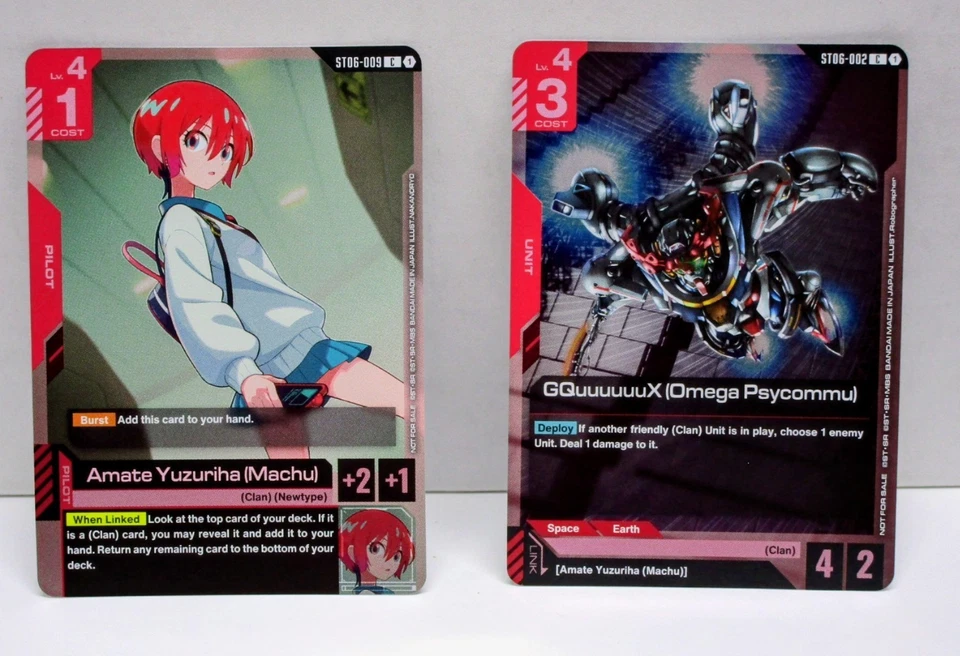 Gundam Launch Event Promo Kit! Gundam Deck Box & PROMO Cards! GD01, GD06, ST06 - Image 3 of 4