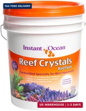 Instant Ocean Reef Crystals Reef Salt for Reef Aquariums, 160 Gallons
