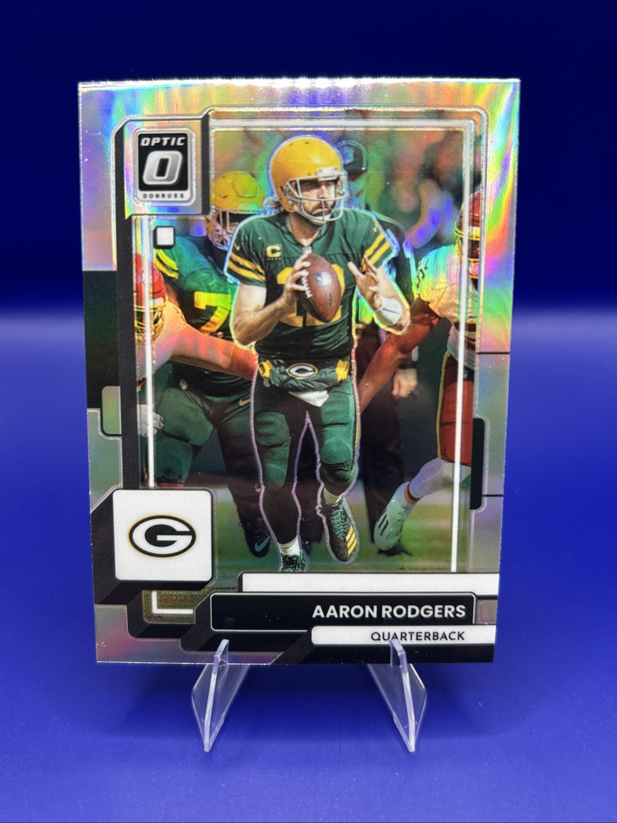 2022 Panini Donruss Optic - Aaron Rodgers #70 Holo Prizm