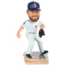 John Lackey Chicago Cubs 2016 World Series Newspaper Base Bobblehead MLB