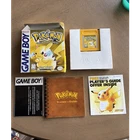 Nintendo Pokémon Yellow Special Pikachu Edition Game Boy Manual Trainer's Guide