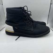 ULTRA RARO Vans OTW X Publish Lona Alta Bota Bretona Negra Vibram Para Hombres EE. UU. 9