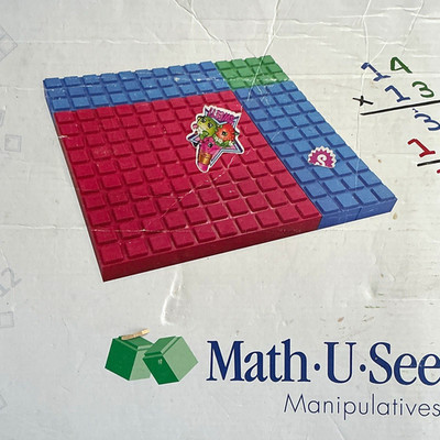 Math-U-See Integer Block Kit Manipulatives for Ages 8-11, 12-16, 17+ Years