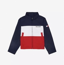 Tommy Adaptive Kids' Seated Fit Flag Regatta Jacket Size M 8-10 