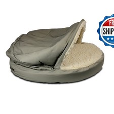 Snoozer 87503 Orthopedic Cozy Cave Pet Bed Small Khaki