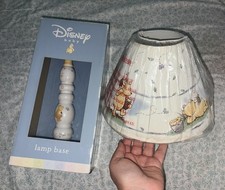 NEW Vintage CLASSIC Winnie the Pooh Lamp PIGLET HONEY POT   NURSERY SHADE