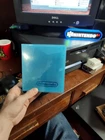 VTG Nintendo NES Hard Plastic Game Case Protector Clear Storage Blue Clamshell