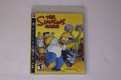 The Simpsons Game (Sony PlayStation 3, PS3) BLUS-30065