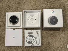 Nest Learning Thermostat - 3rd Generation Stainless Steel T3007es