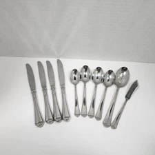 LENOX 18/10 Stainless BRITISH COLONIAL Glossy Knives, Spoons, Serving, Butter