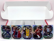 2021-22 Panini Prizm 327-Card Silver Wave Basketball Exclusive Card Lot Rookie