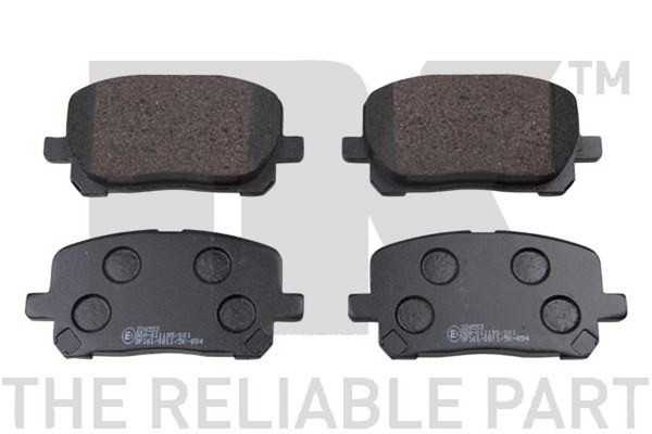 Bremsbelagsatz Scheibenbremse Nk 224553 FüR Avensis Verso Toyota CLM20_ CLM20R-image