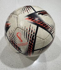 FIFA World Cup 2022 Qatar Adidas Al Rihla Match Ball Replica Club Sz 5 Ball