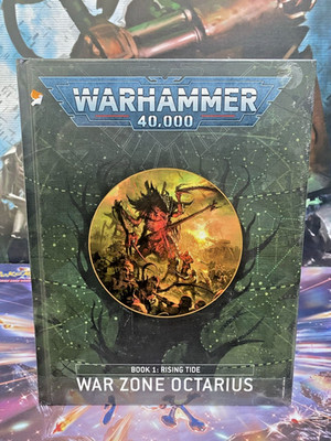 Warhammer 40k: Book 1 : Rising Tide War Zone Octarius Hardcover Book NEW