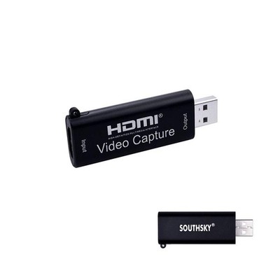 HDMI Videoaufnahme USB 2.0 1080p 60fps tragbar Metallgehäuse für OBS VLC Amcap