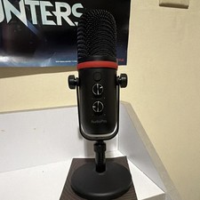 AudioPro USB Condenser Microphone w/ Stand Windscreen USB-C Cable Podcast Mic