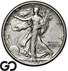 1920 Walking Liberty Half Dollar, Lower Mintage XF Better Date
