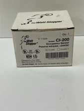 Legrand Wattstopper CI-200 Occupancy Sensor, Passive Infrared +24VDC (White)