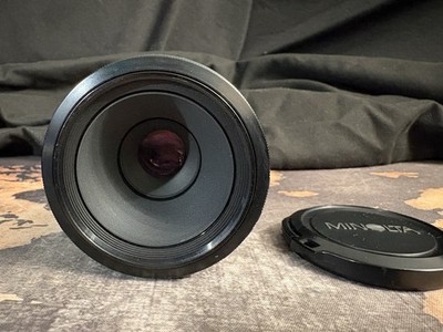 Minolta Maxxum AF 50mm f2.8 Macro Lens a Mount Covers And Beautiful