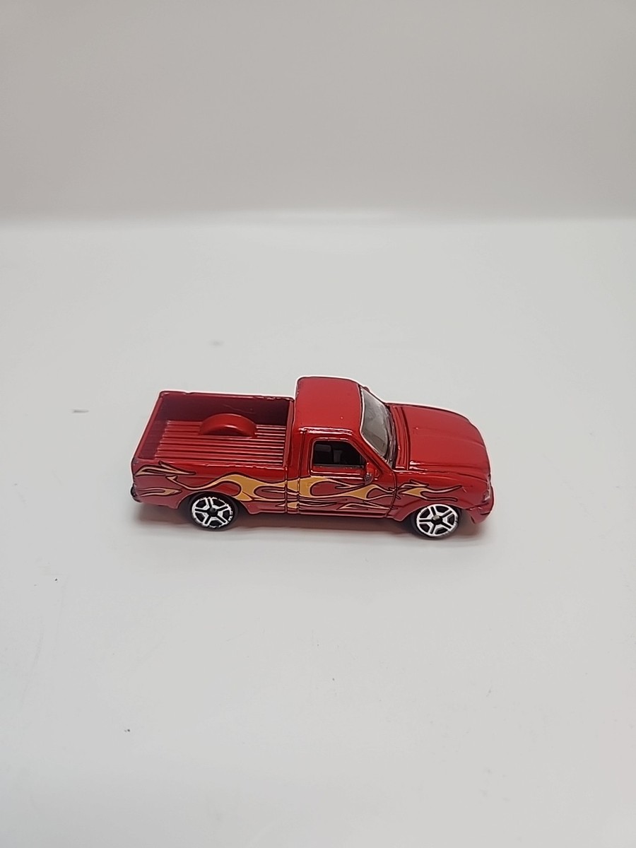 Rare MotorMax Ford Ranger #6052 Red with Flames Die Cast 1:64 Made Rare MotorMax Ford Ranger #6052 Red with Flames Die Cast 1:64 Made