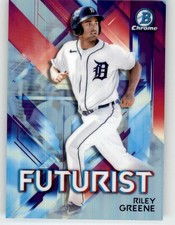 2021 Bowman Chrome Futurist Riley Greene #RG