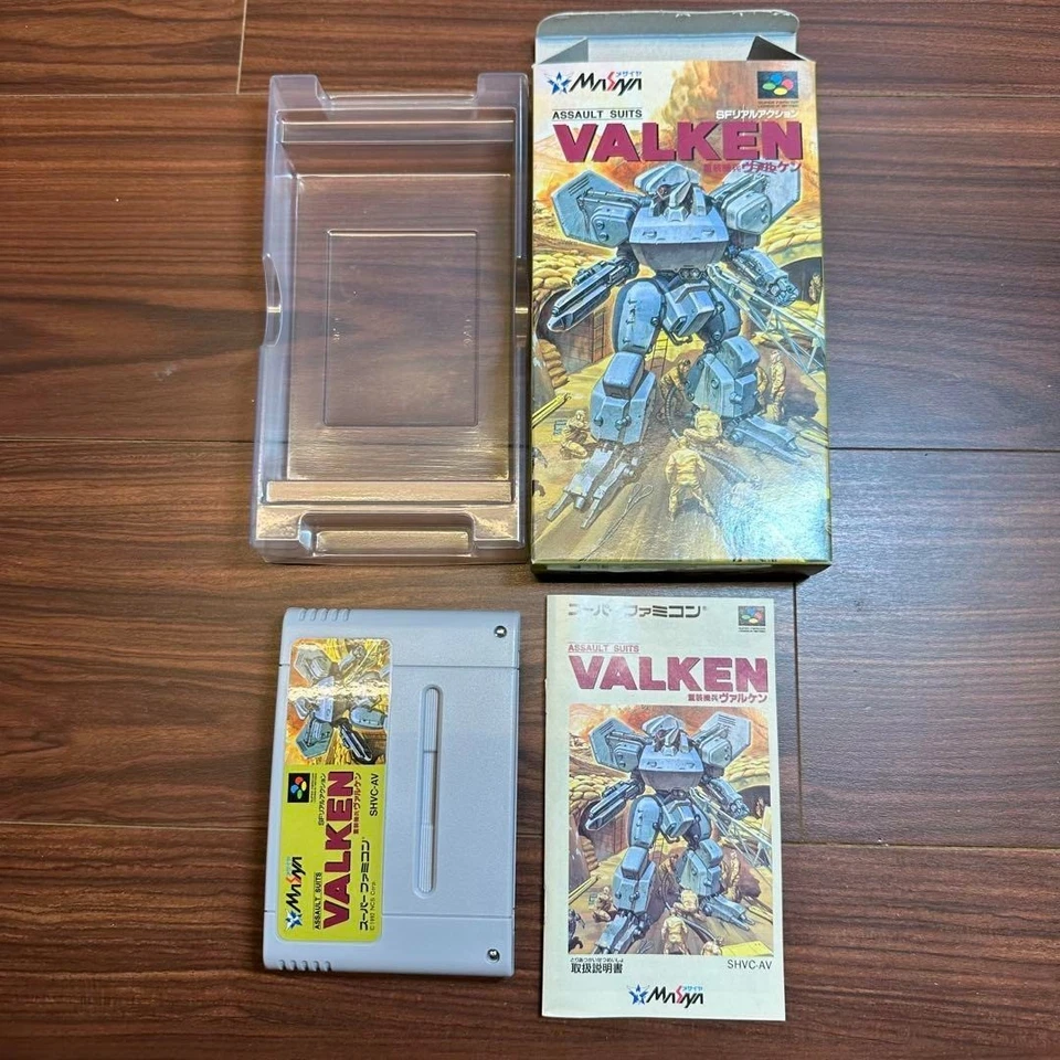 Super Powered Mech Warriors (Valken) - Super Famicom 4227 de Japón Foto 3 de 4