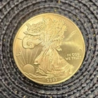 2021 1 oz .999 Titanium Round Walking Liberty Design