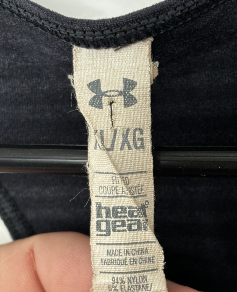 Camiseta sin mangas Under Armour Heat Gear gimnasio atlética yoga - XL para niña Foto 3 de 3