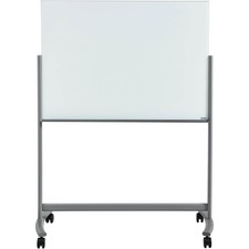 Global Industrial 60"W x 48"H Mobile Glass Board
