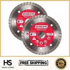 Diablo 4-1/2 in. Metal Cutting Disc Grinder Tool Diamond Cut Off Blade 2-Pack