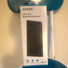 Anker Ultra Slim Bluetooth Keyboard, Black, English QWERTY Standard Layout