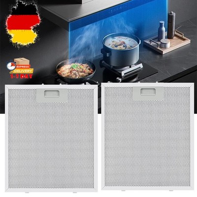 2x Dunstabzugshauben Metall Fettfilter 320 x 260mm Fettfilter Ersatzfilter