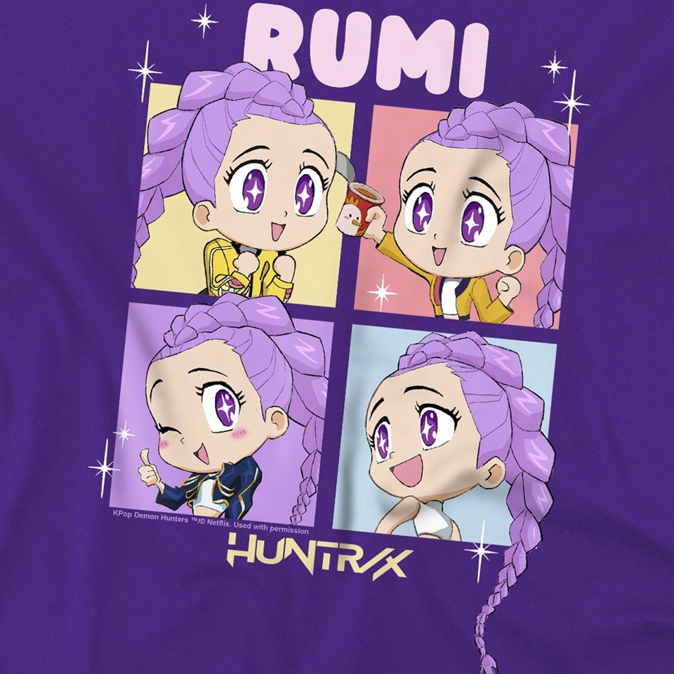T-shirt Rumi Huntrix Demon Hunters Pour Enfant - Boutique KPOP