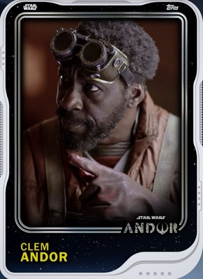 2025 Topps Star Wars Series 2 Tier 1 White Hoard 500x CLEM ANDOR Digital