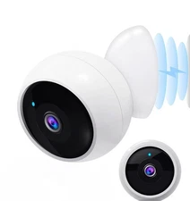 AMTIFO 2K WiFi Wireless Outdoor Security Camera Magnetic Mount Battery Powered