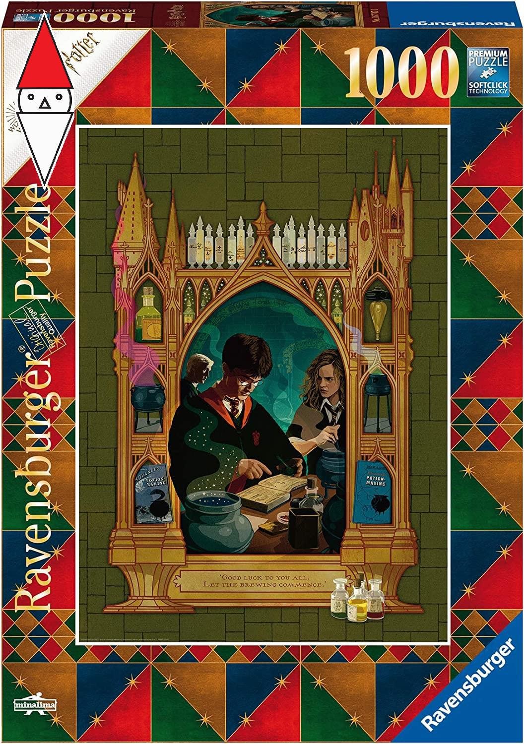 PUZZLE TEMATICO RAVENSBURGER HARRY POTTER IL PRINCIPE MEZZO SANGUE 1000 PZ