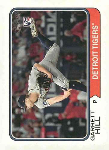 2023 Topps Heritage #170 Garrett Hill | Baseball Card