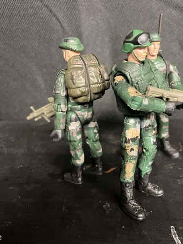 World Peacekeepers Power Team Elite Soldier Action Figures Lot of 4 1:18 B26 - Picture 6 of 8