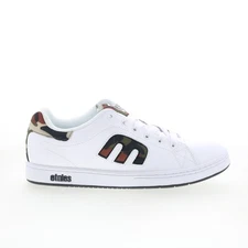 Etnies Callicut 4101000014124 Mens White Skate Inspired Sneakers Shoes