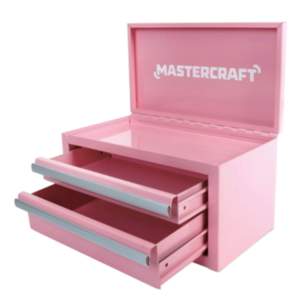 Women's Mastercraft Pink Mini Pink Tool Box Compact Storage | eBay