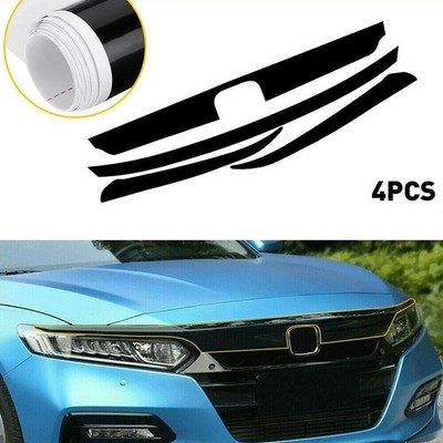 For Honda Accord 2018-2020 Front Grille Chrome Delete Blackout Precut Vinyl Trim