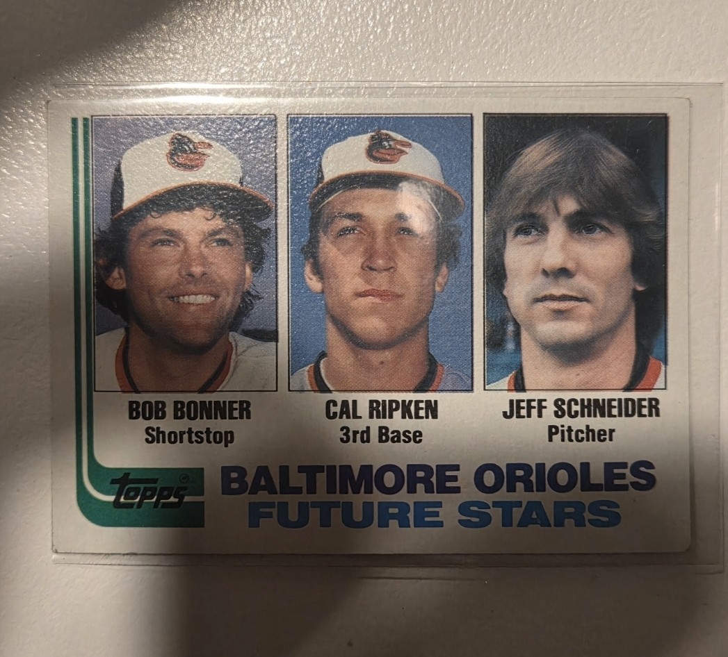 1982 TOPPS #21 CAL RIPKEN JR. ROOKIE RC, BALTIMORE ORIOLES, HOF - 
