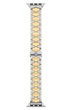 Tory Burch The Reva Two-Tone 20mm Apple Watch Watchband 42 MM