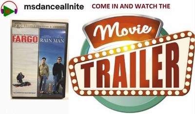 Fargo/Rain Man [1996/1988](DVD,2006,2-Disc,Widescreen) Dustin Hoffman,Tom Cruise