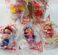 McDonalds Happy Meal Toy 2007 Strawberry Shortcake Lot Of 5 Sealed NIP