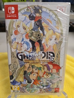 Grandia HD Collection - Nintendo Switch (Asia-English) - Brand New Sealed.