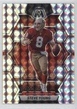2023 Panini Mosaic Mosaic Prizm Steve Young #218 HOF 1q09